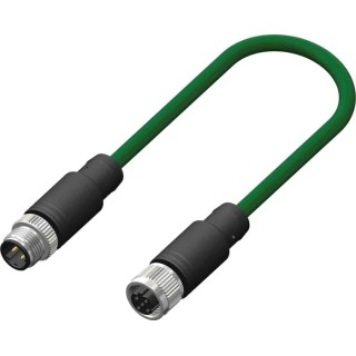 RS PRO Female 4 way Straight to Male 4 way Straight Sensor Actuator Cable 250V 10m 201-7133