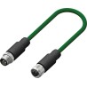 RS PRO Female 4 way Straight to Male 4 way Straight Sensor Actuator Cable 250V 10m 201-7133