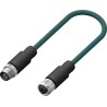 RS PRO Female 4 Way Straight to Male 4 Way Straight Sensor Actuator Cable 5 m 250V 201-7132