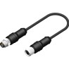 RS PRO M8 Female to USB Type A Circular Connector, 5 m, 30 V, IP67, Polyurethane Jacket 201-7140