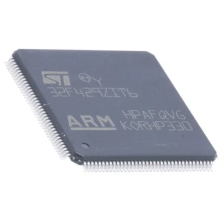 STMicroelectronics 32-Bit ARM Cortex-M4 Microcontroller STM32F429ZIT6 180 MHz 2.048MB FLASH 144-Pin LQFP