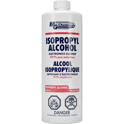 MG Chemicals General Purpose Electronic Cleaning Solvent 945 ml Bottle 824-1L