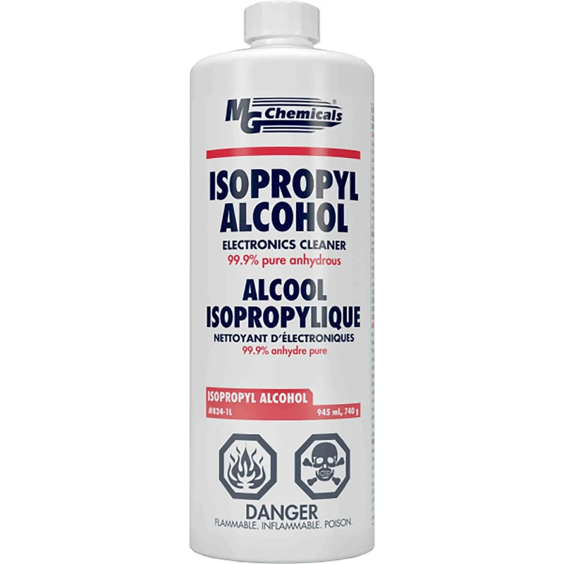 MG Chemicals General Purpose Electronic Cleaning Solvent 945 ml Bottle 824-1L
