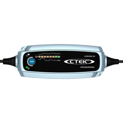 CTEK Automotive Lithium-Ion Phosphate Battery Charger LITHIUM XS UK 12 V, 13.8/14.4 V, 5 A, 72 W