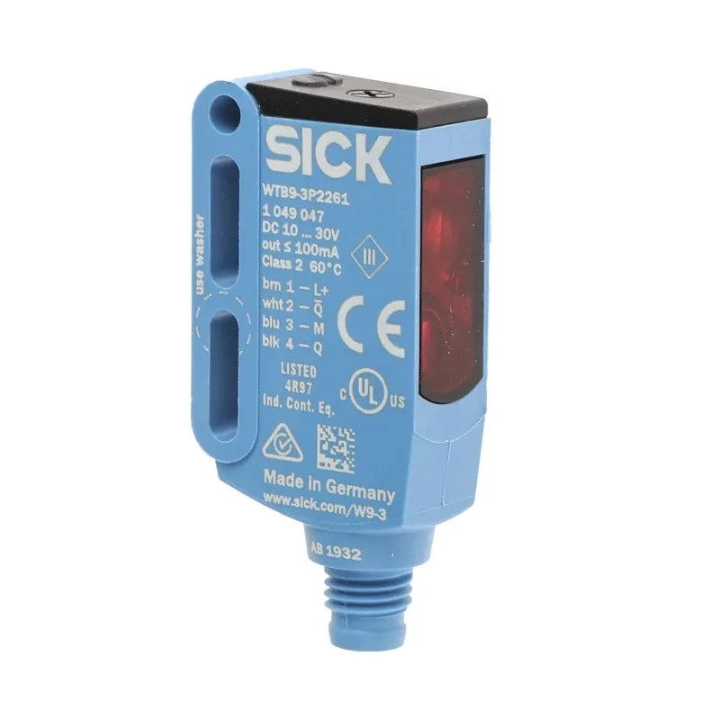 SICK Background Suppression Photoelectric Sensor, Block Sensor, 20 mm to 350 mm Detection Range, PNP Output WTB9-3P2261