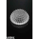 Ledil 1-Way Square Silicone LED Lens 25° Medium Angle Beam G2-ROSE-UV Series F15074_ZORYA-SC