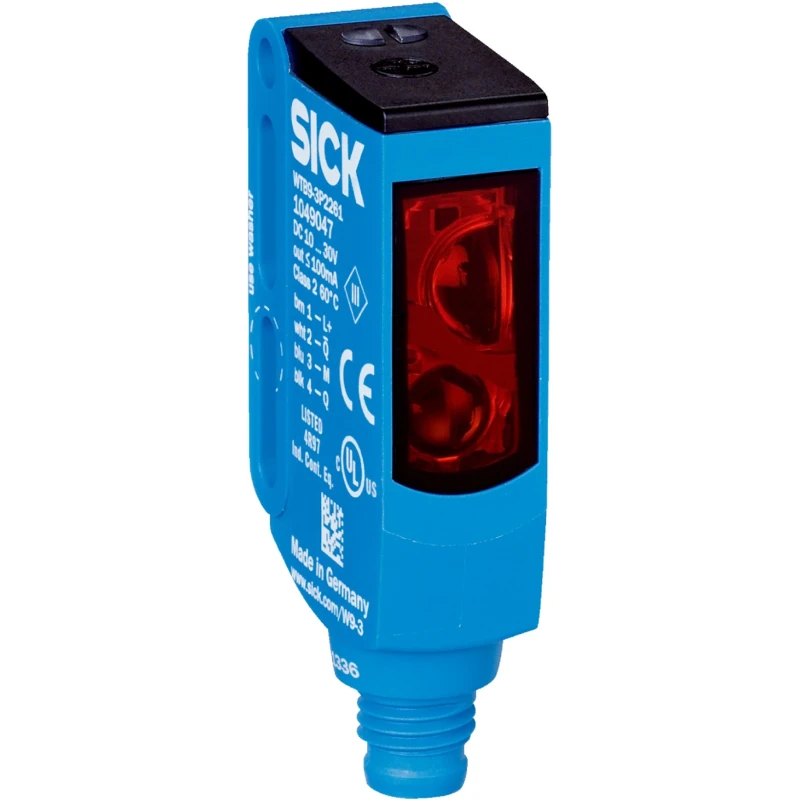 SICK Background Suppression Photoelectric Sensor, Block Sensor, 20 mm to 350 mm Detection Range, PNP Output WTB9-3P2261