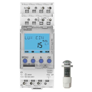 Theben Digital LUNA Twilight Switch 230V ac LUNA 110 plus EL