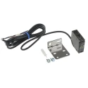 Omron Background Suppression Distance Sensor, Block Style, 5 to 200 mm Detection Range, NPN Output, LED Light E3S-CL1 2M