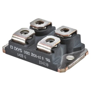 IXYS High Power Switching Diode 1 kV 30 A 4-Pin SOT-227 Package DSEI2X30-10B