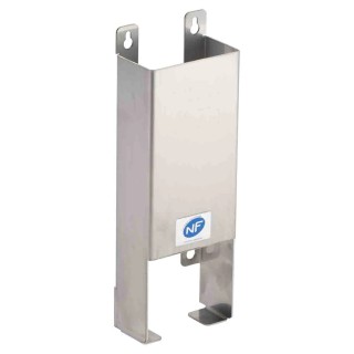 Louis Tellier Grey Steel Mask Dispenser 260 mm x 48 mm x 89 mm B01010