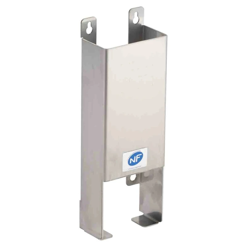 Louis Tellier Grey Steel Mask Dispenser 260 mm x 48 mm x 89 mm B01010