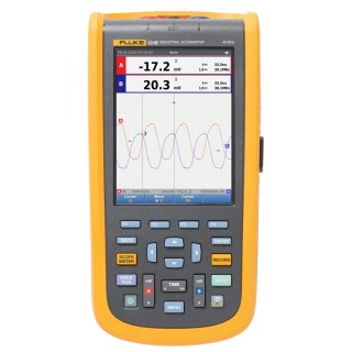 Fluke 120B Series 40 MHz Handheld Digital Oscilloscope, 2 Channels, 5.7-inch TFT Colour Display FLUKE-124B/UK