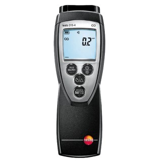 Testo Handheld Gas Detector for Carbon Monoxide Detection, Audible Alarm, Lithium-ion Battery, 50h Battery Life 0632 3155