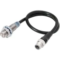 Omron Threaded Barrel Inductive Proximity Sensor M12 x 1 PNP, 30V DC, 2 mm Detection, Cable Terminal E2EW-X2B112-M1TJ 0.3M
