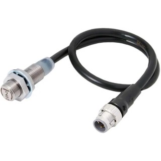 Omron Threaded Barrel Inductive Proximity Sensor M12 x 1 PNP, 30V DC, 2 mm Detection, Cable Terminal E2EW-X2B112-M1TJ 0.3M