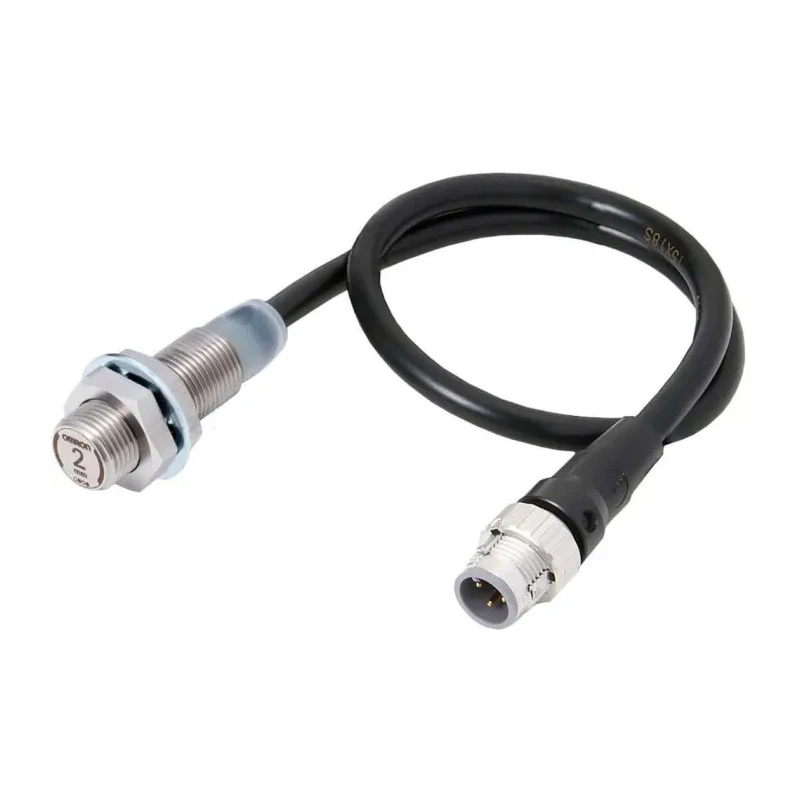 Omron Threaded Barrel Inductive Proximity Sensor M12 x 1 PNP, 30V DC, 2 mm Detection, Cable Terminal E2EW-X2B112-M1TJ 0.3M