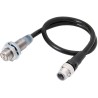 Omron Threaded Barrel Inductive Proximity Sensor M12 x 1 PNP, 30V DC, 2 mm Detection, Cable Terminal E2EW-X2B112-M1TJ 0.3M