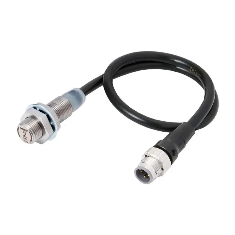 Omron Threaded Barrel Inductive Proximity Sensor M12 x 1 30mm Length PNP Output 30V DC 200mA E2EW-X2B312-M1TJ 0.3M
