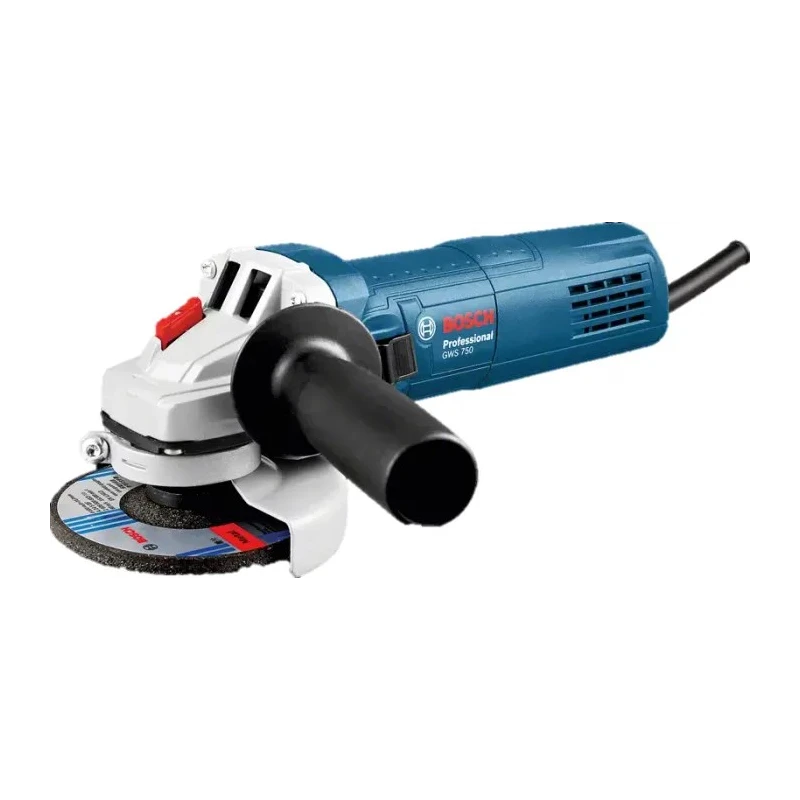 Bosch 115 mm 380 W Brushed Motor Corded Angle Grinder GWS 750 0601394070