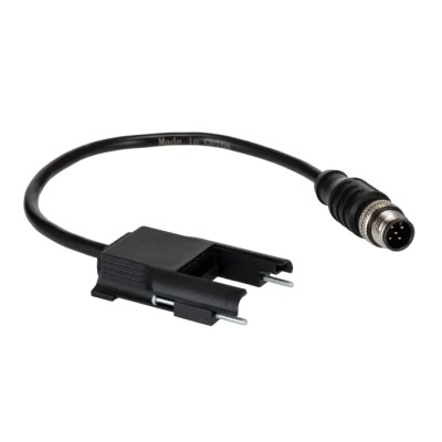ABB Straight to Straight Sensor Actuator Cable 300 mm M12-C02PT2T 2TLA022315R0100 M12-C02PT2T