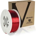 Verbatim 1.75 mm Clear Red PET-G 3D Printer Filament 1 kg 55054