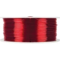 Verbatim 1.75 mm Clear Red PET-G 3D Printer Filament 1 kg 55054