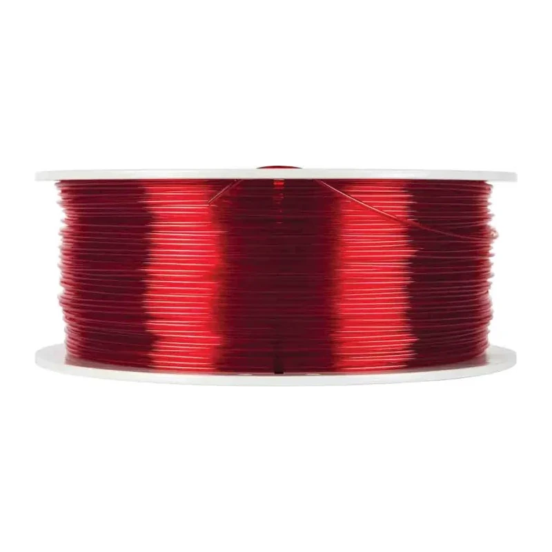 Verbatim 1.75 mm Clear Red PET-G 3D Printer Filament 1 kg 55054