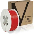 Verbatim 1.75 mm Red PET-G 3D Printer Filament, 1 kg 55053