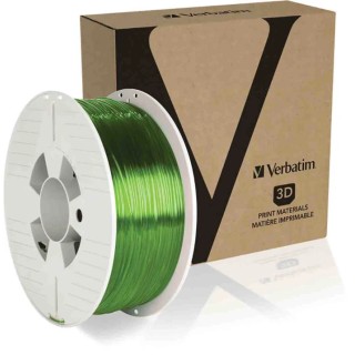 Verbatim 1.75 mm Green PET-G 3D Printer Filament 1 kg 55057