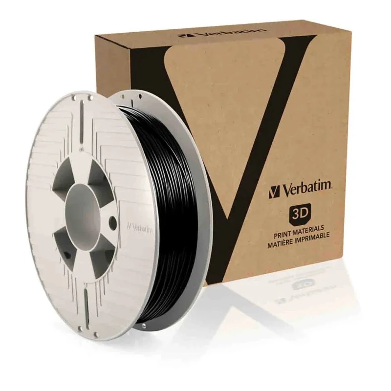 Verbatim 1.75 mm Black Thermoplastic Elastomer Flexible 3D Printer Filament 500g 55511