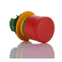 Eaton M22 Series Emergency Stop Push Button Head 30 mm Diameter Twist Release Model 197536 M22-PVT30