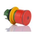 Eaton Emergency Stop Push Button Head M22 Series, Pull Release, Illuminated, 30 mm Diameter 197537 M22-PVL30