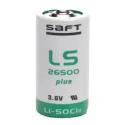 Saft 3.6 V Lithium Thionyl Chloride C Battery 7.7 Ah LS26500
