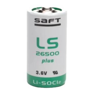 Saft 3.6 V Lithium Thionyl Chloride C Battery 7.7 Ah LS26500