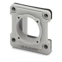 Phoenix Contact Panel Mount Frame for Keystone Modular Socket Inserts VS-08-A-/MOD-1-IP 67, Plastic Grey Connector RJ45