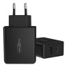 Ansmann 2 Output USB Type C AC/DC Adapter EU Plug 20V DC Output 3A 45W HC245PD 1001-0095