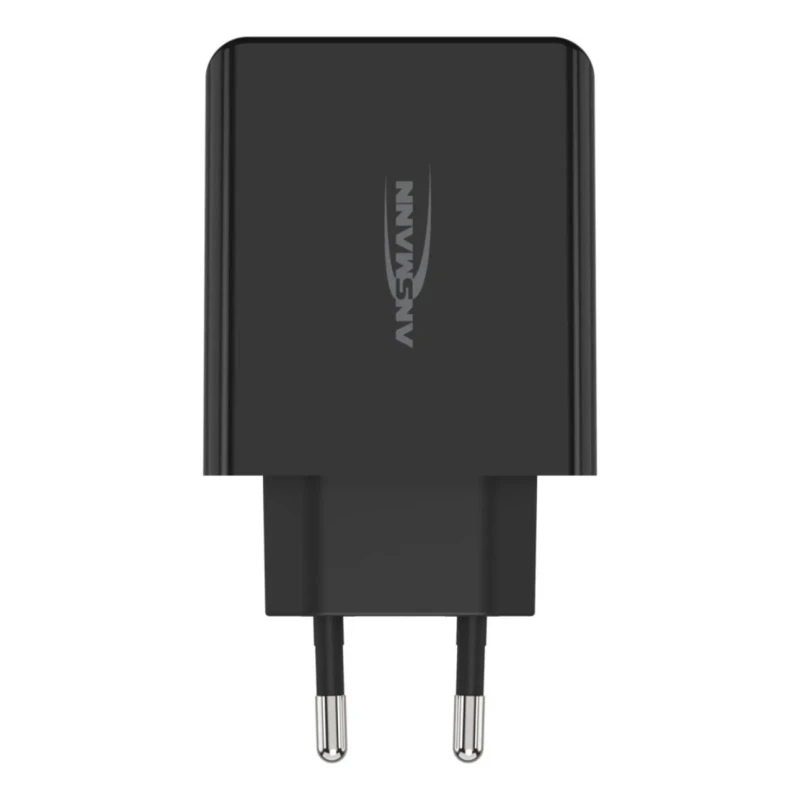Ansmann 2 Output USB Type C AC/DC Adapter EU Plug 20V DC Output 3A 45W HC245PD 1001-0095