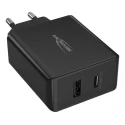 Ansmann 2 Output USB Type C AC/DC Adapter EU Plug 20V DC Output 3A 45W HC245PD 1001-0095
