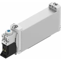 Festo 5/2 Monostable Electric Solenoid Valve, Manifold Mount, 24V, 5 Ports, 5.6 mm Port Size VUVG-B14-M52-AZT-F-1P3