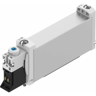 Festo 5/2 Monostable Electric Solenoid Valve, Manifold Mount, 24V, 5 Ports, 5.6 mm Port Size VUVG-B14-M52-AZT-F-1P3
