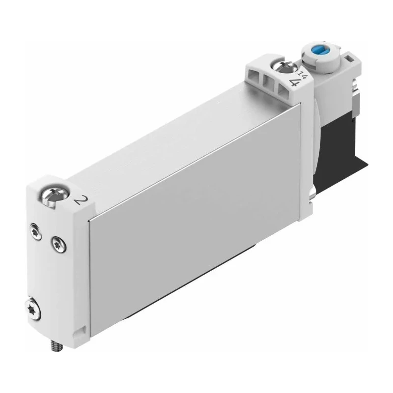 Festo 5/2 Monostable Electric Solenoid Valve, Manifold Mount, 24V, 5 Ports, 5.6 mm Port Size VUVG-B14-M52-AZT-F-1P3