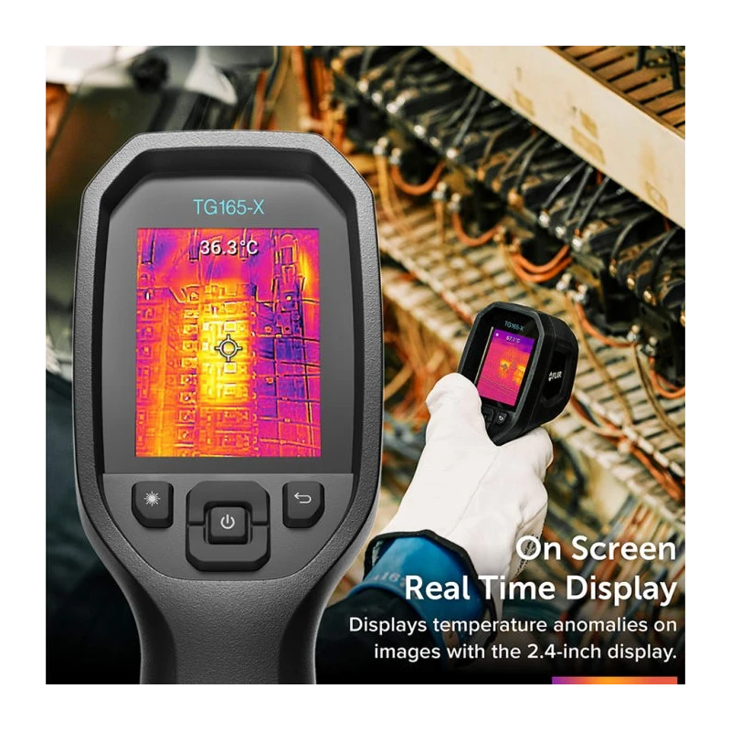 FLIR TG165 USB 2.0 Thermal Imaging Camera 300 °C, 80 x 60 Pixel Detector Resolution FLIR TG165-X