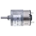 Nidec Components Geared DC Motor 24V DC 70rpm 20 Ncm Torque Steel Shaft 6mm HG37-060-AB-00
