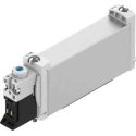 Festo 5/2 Monostable Electric Solenoid Valve 24V, Manifold Mount, Nitrile Rubber Seal VUVG-B14-M52-MZT-F-1P3