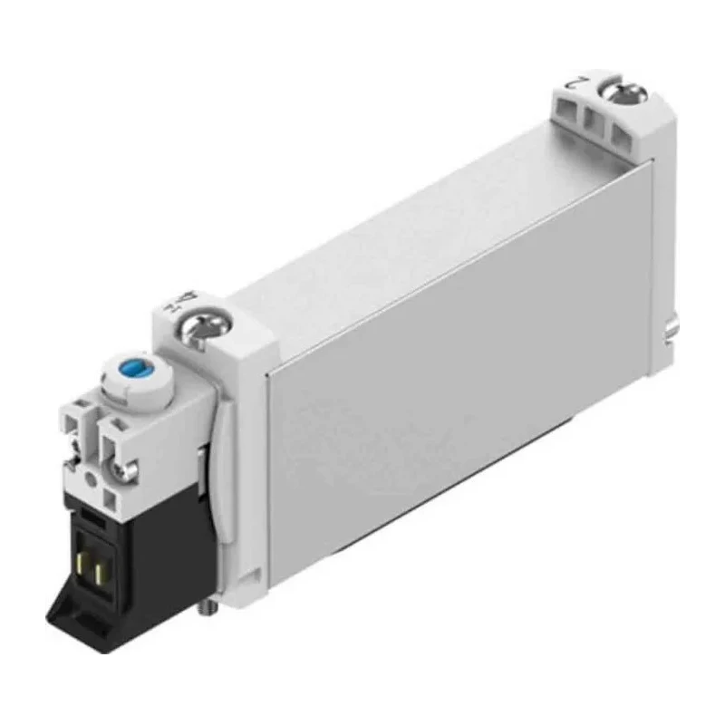 Festo 5/2 Monostable Electric Solenoid Valve 24V, Manifold Mount, Nitrile Rubber Seal VUVG-B14-M52-MZT-F-1P3