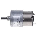 Nidec Components Geared DC Geared Motor 24V DC 59 Ncm Torque 22 RPM 6 mm Shaft Diameter HG37-200-AB-00