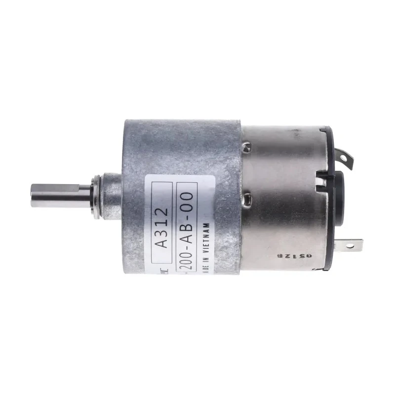 Nidec Components Geared DC Geared Motor 24V DC 59 Ncm Torque 22 RPM 6 mm Shaft Diameter HG37-200-AB-00