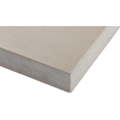 RS PRO Beige Polyetheretherketone Plastic Sheet 300 mm x 245 mm x 20 mm 237-7734