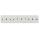 Siemens Marker Strip for use with Standard Labelling System, Terminal Block 8WH8120-2AB85